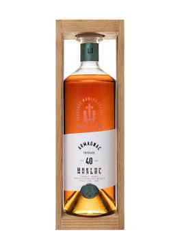 Armagnac 40 ans d'âge Monluc Emeraude 70cl