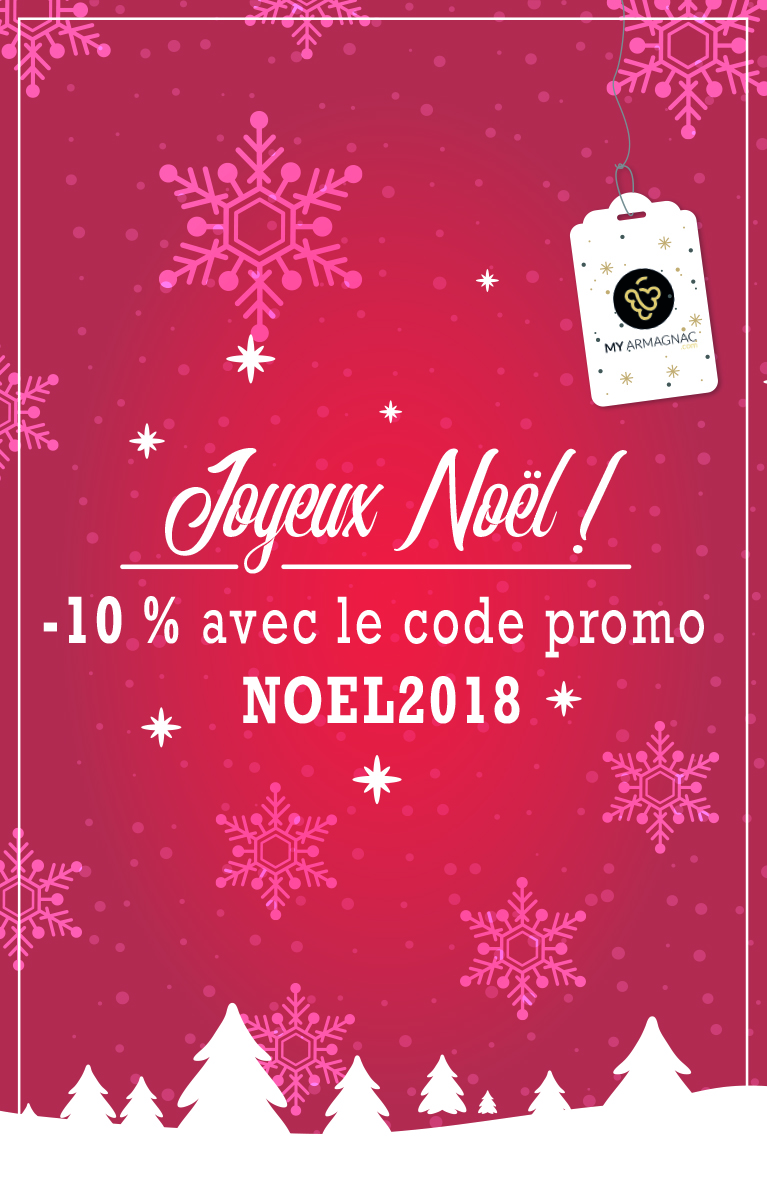 Code Promo Armagnac Noel 2018 - 10 % sur MyArmagnac.com